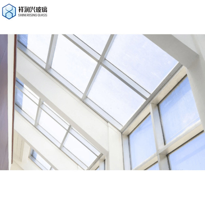 3mm 4mm 5mm Heat Resistant Ceramic Fireplace Glass Robax Glass Round Customized Request