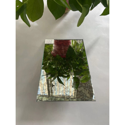 Customized Request Antique Mirror Colored Mirror Glass Flat Polished Edge Made