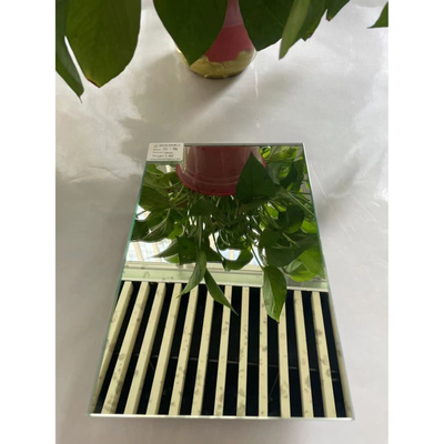 Cutting Processed Decorative Glass Mirror Wall Panel with Modern Style and Tempering