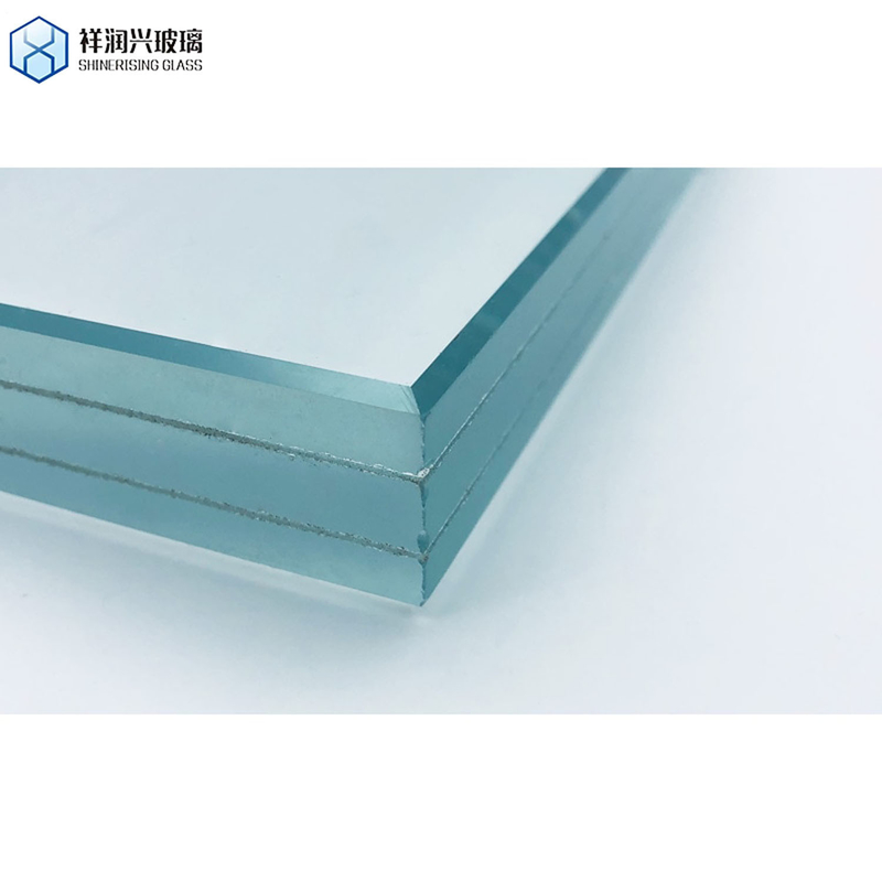 Flat Polished Edge Work PVB Laminated Glass for Shatterproof and Soundproofing Needs