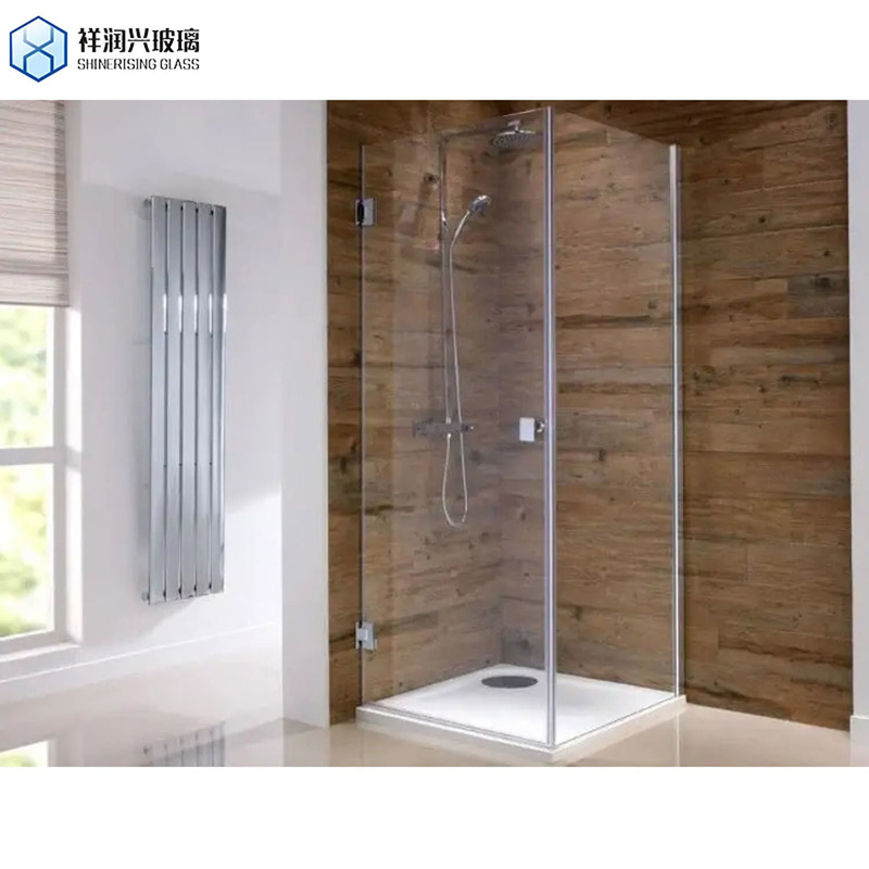Customized Request GB15763.2-2005 Tempered Glass Rectangular Shower Door for Home Bathroom
