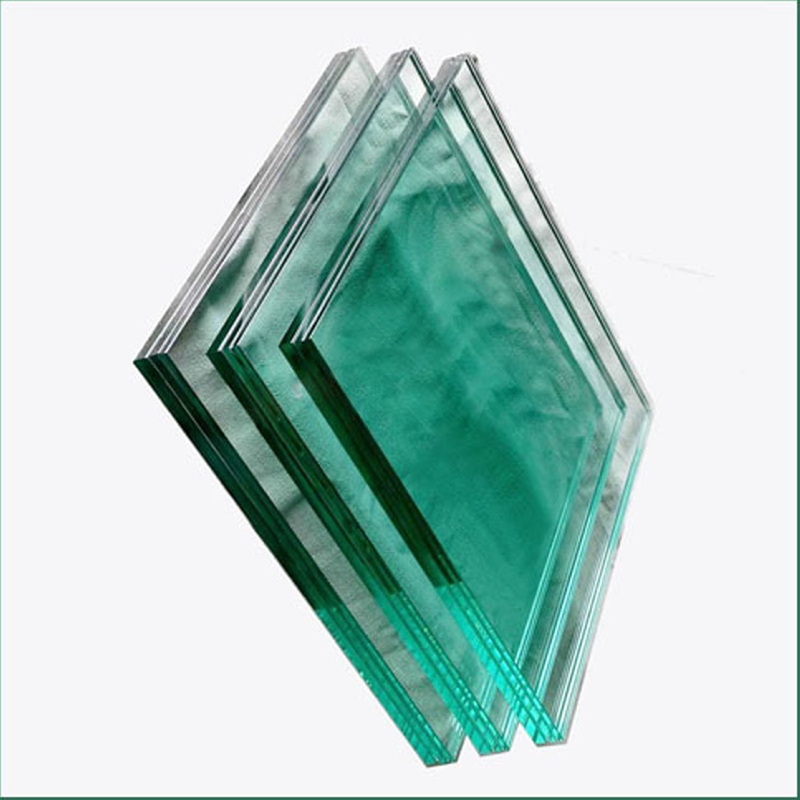 Building Materials Flat and Bent Sandwich Glazing Panel Tempered Laminated Glass 8.76mm 442 PVB Laminated Glass M2