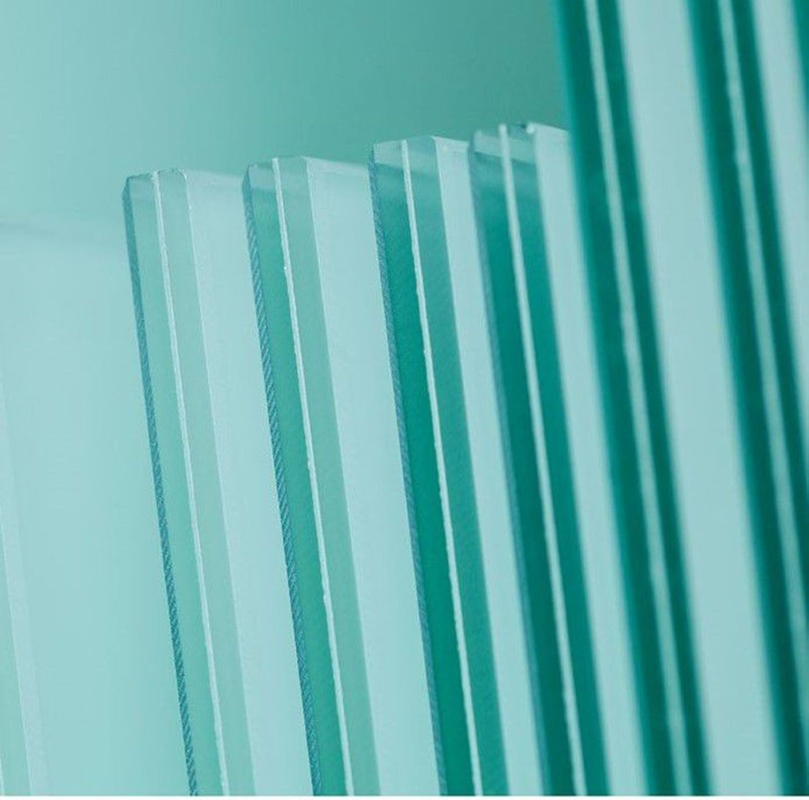 Layer Type Common Laminated Glass for Pool Fence Bathroom 12mm 8mm 10mm Tempered Glass