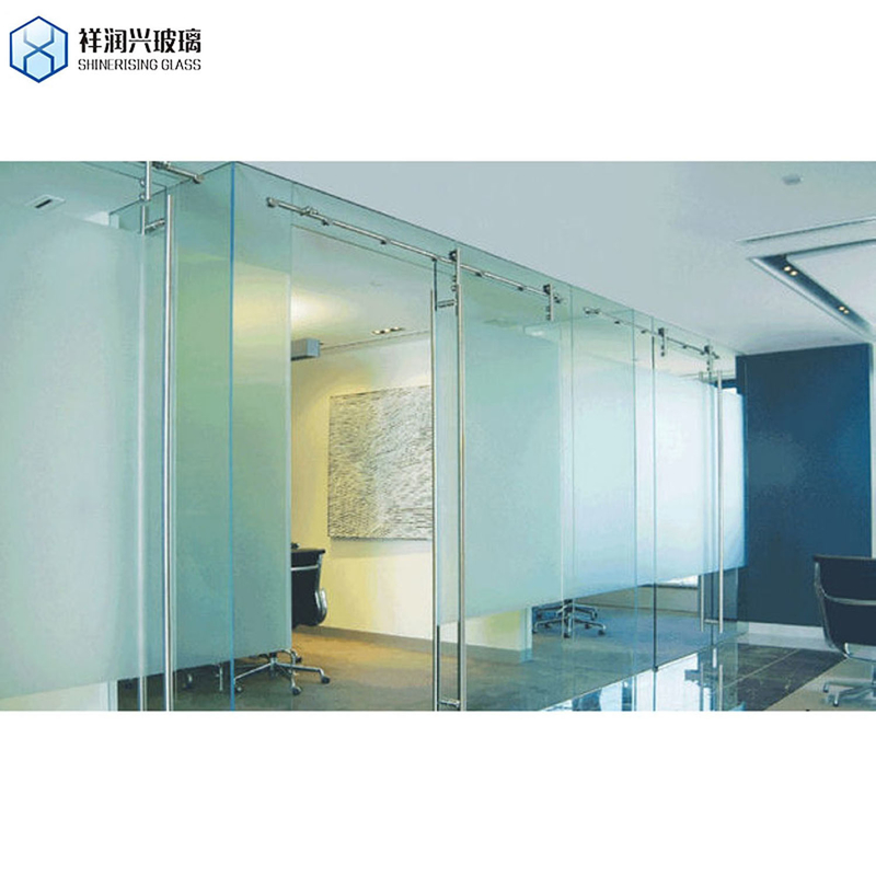 GB15763.2-2005 Standard Frameless Glass Sliding Doors for Commercial Office Partition