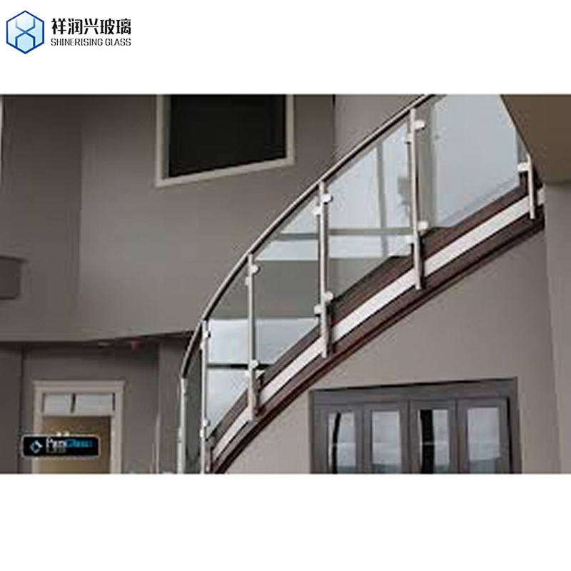 Public Wind Barrier 1.8 Meter High Aluminium Glass Fence with GB15763.2-2005 Standard