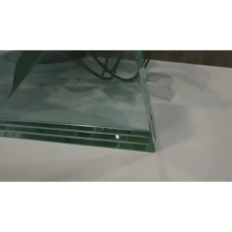 Flat Furniture Energy Durable 552 Vsg 10.76mm PVB Tempered Laminated Glass with CE SGCC