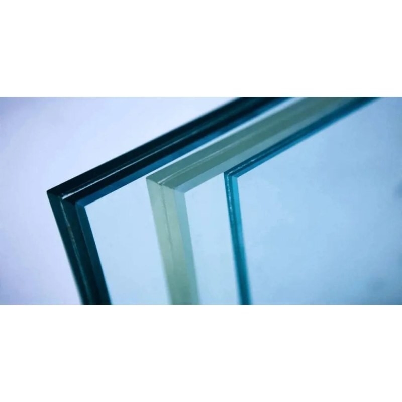 Solid Structure Customization Colored Transparent Laminated Glass for Decoration
