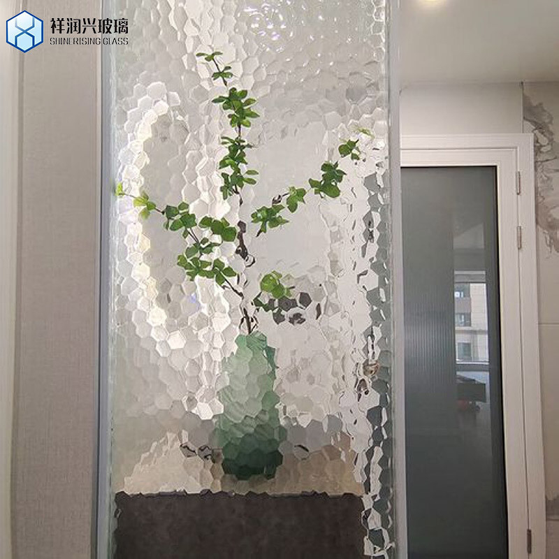 3mm-19mm Thickness Curve Tempered Glass for Customized Design Figure Glass at Pattern Glass