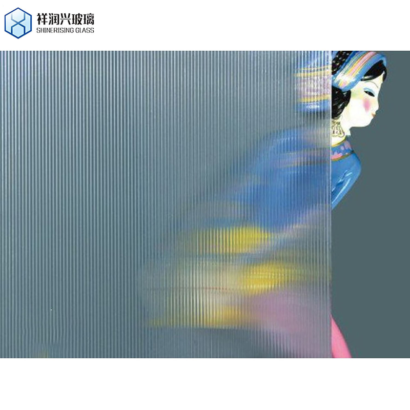 Extra Clear 5mm Pattern Glass for Flat Window and Partition Enhance Aesthetic Appeal