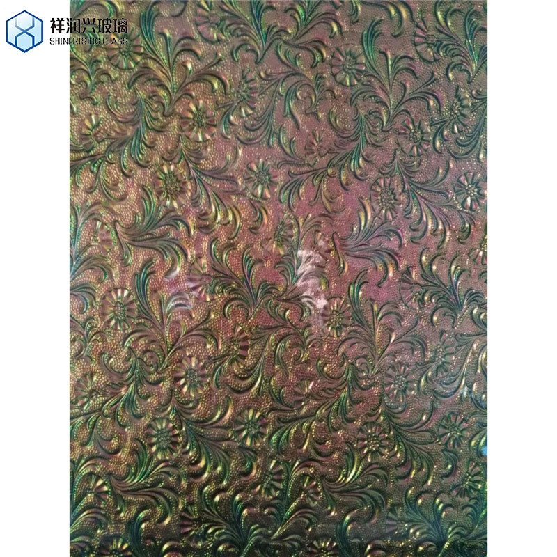Solid Color 190*190*80mm Clear Patterns Hollow Glass Block/Brick with SGS Certificate