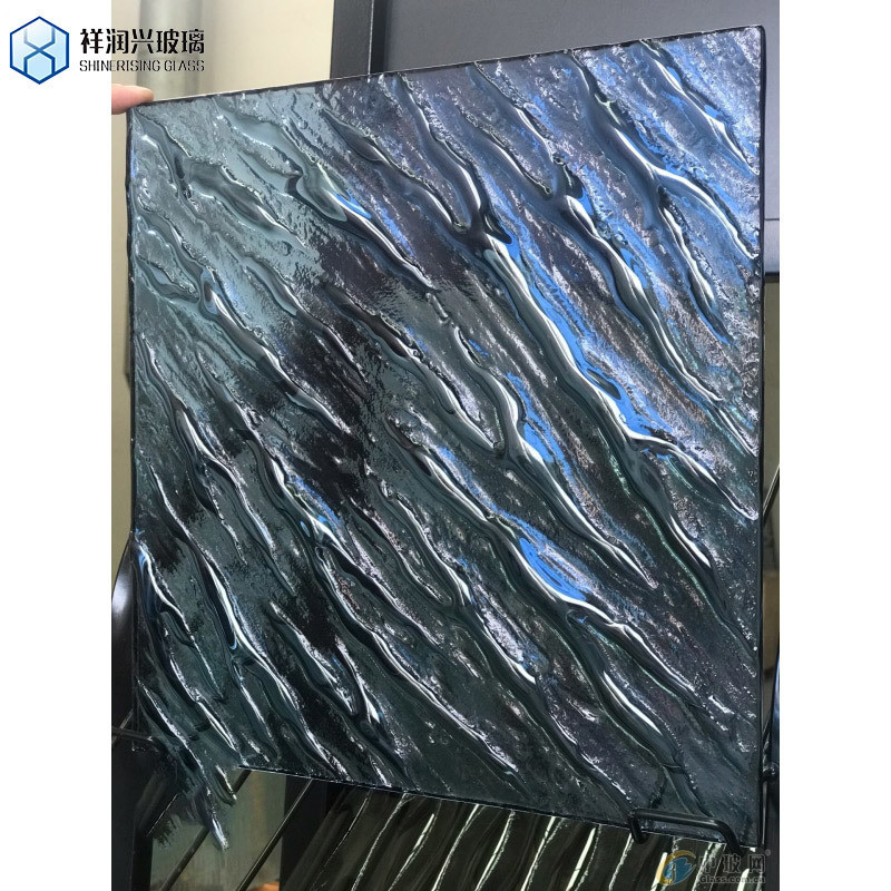 Solid Glass Clear and Bronze/Amber/Blue/Green Patten/Figure for Window Door Partition