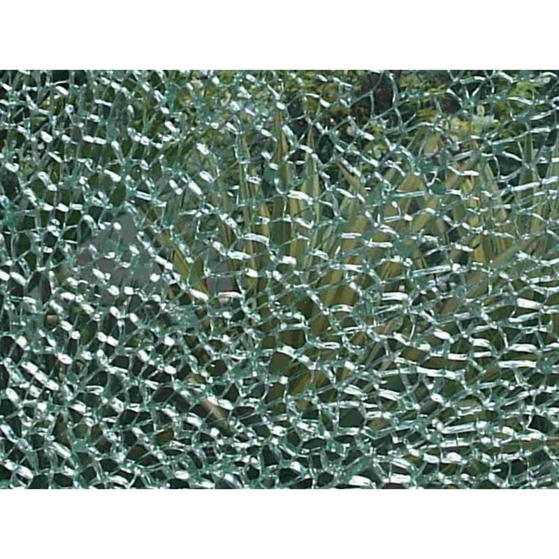 GB15763.2-2005 Standard 19mm Oval 10mm Tempered Glass Door Made in with Laminated Technique