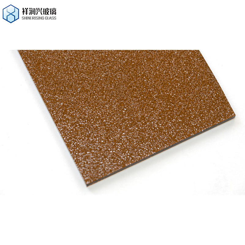 Solid Color Rain Dots Pattern Glass for Small Moru Reeded Closet Door and Window Float