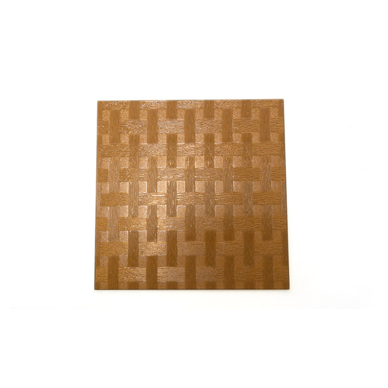 Customized Clear Bronze Bamboo Leaves Patterned Glass for Window Delivery in 7-14 Days
