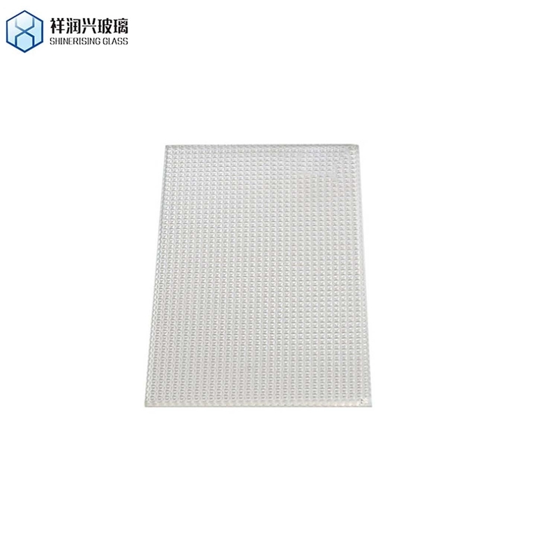 Thickness Demand Extra Clear Hot Melt Patterned Glass for Decoration High Demand