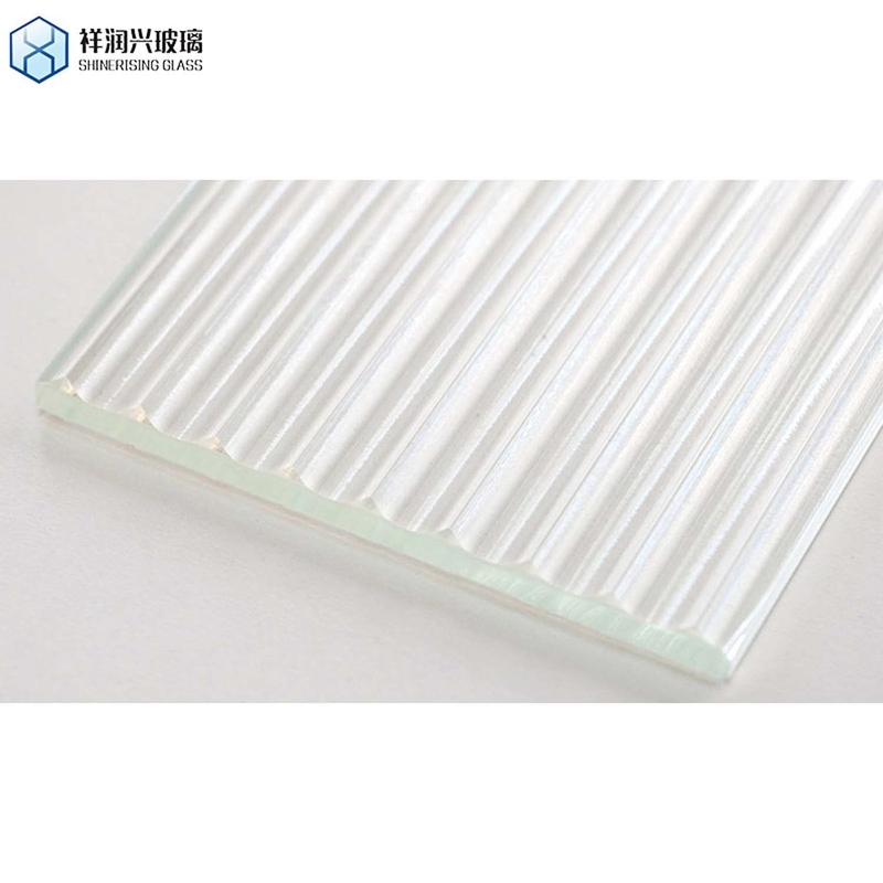 Solid Color 5mm 8mm Clear Grey Bronze Moru Tinted Patterned Glass for Window Bathroom