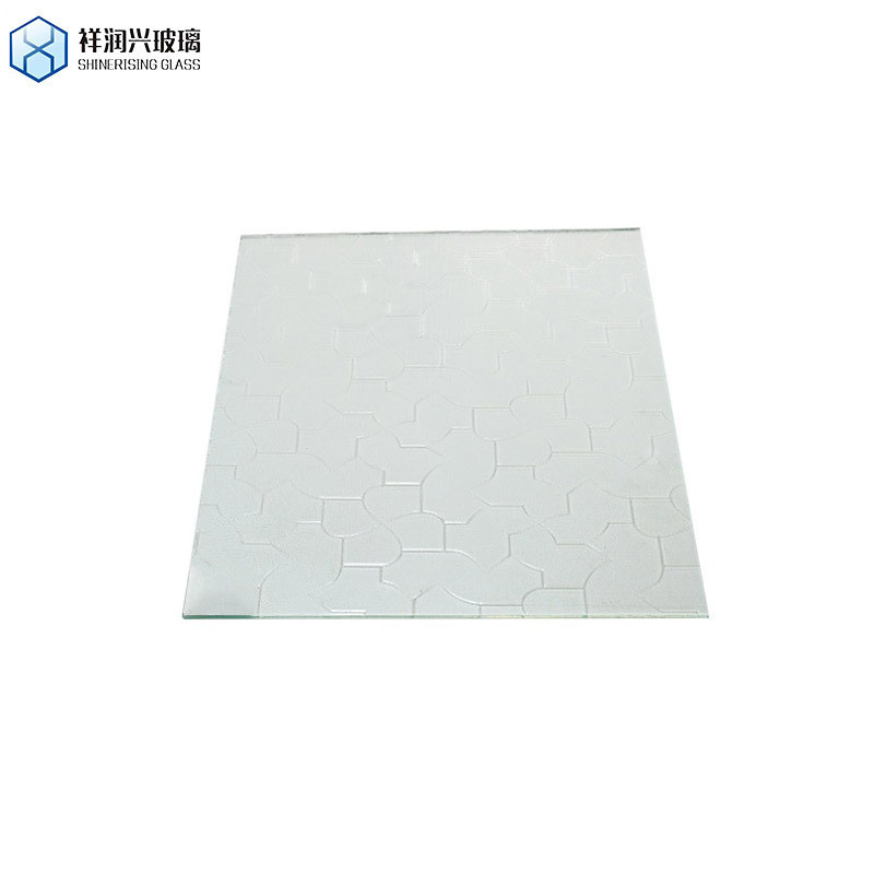 5mm Deep Acid Etched Clear Decorative Glass Crystal/Fiutelite-S/Fiutelite-B/Karatachi Glass