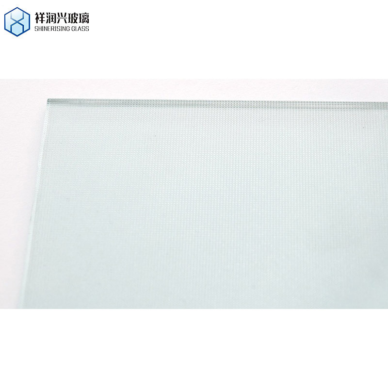 5mm Clear Patterned Bronze Wired Glass for Safety and Decoration in Architecture