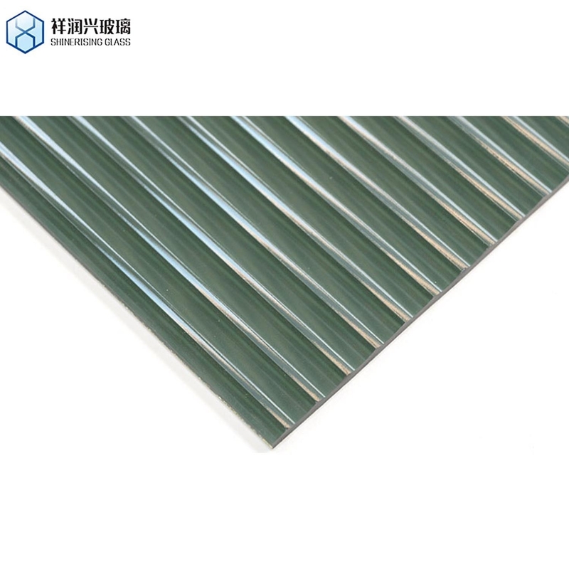 4mm Clear Tinted Color Figured Decorative Patterned Glass Perfect for Window Layers