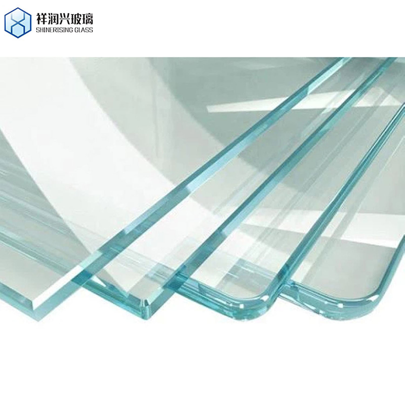 Flat Polished Edge Work 8MM Tempered Glass for Building Material Reflective Glass Windows