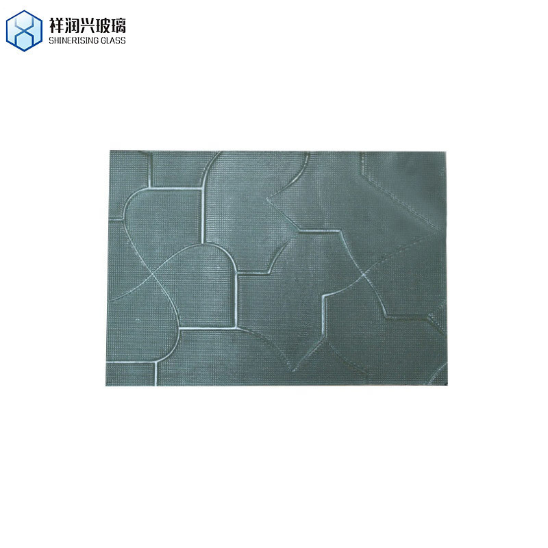 Patterned Glass 4mm 6mm 8mm 12mm Customized Design Figure Glass Tempered Glass Begonia Pattern