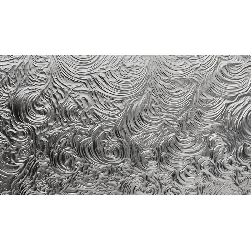 3mm 4mm 5mm Karatachi Building Nashiji Flora Pattern Glass for Interior Decoration