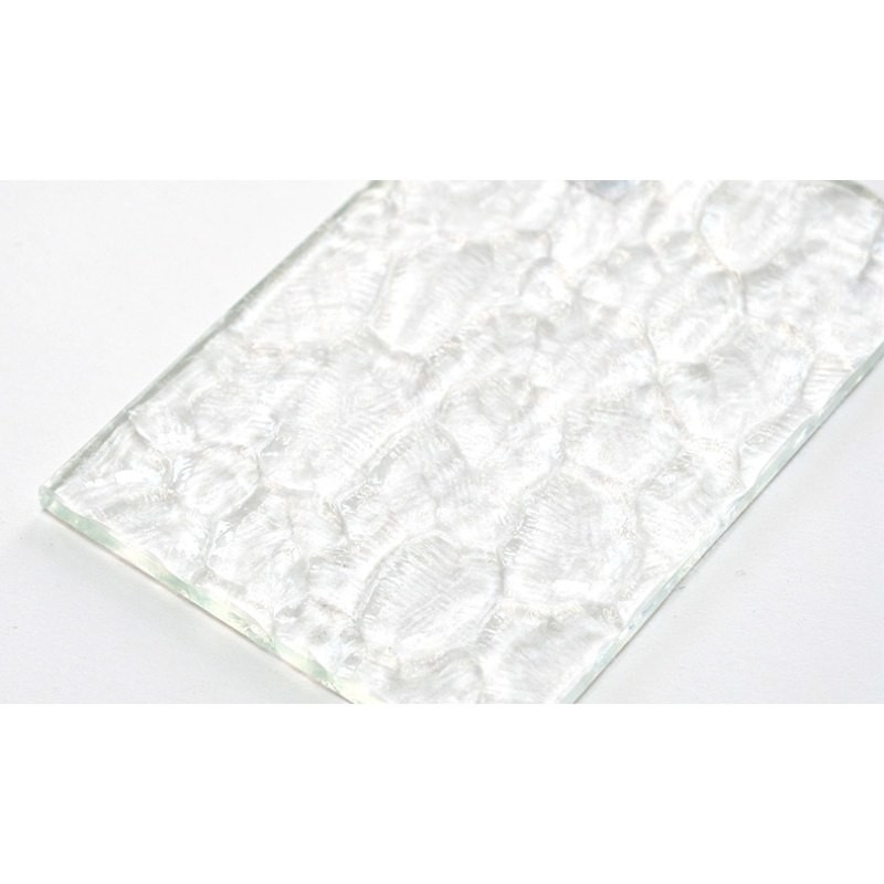Patterned Glass Customized Hot Melt Cast Art Decorative Fusing Art Glass Float Glass