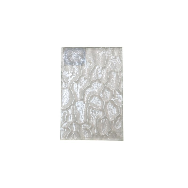 6mm Rolled Glass/Figured Glass with Wavelet Wave Moru Pattern for Decoration Superior