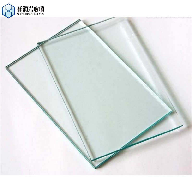 Single Glass Brown Clear Tempered Glass for Large Commercial Multiple Door Wine Cabinet