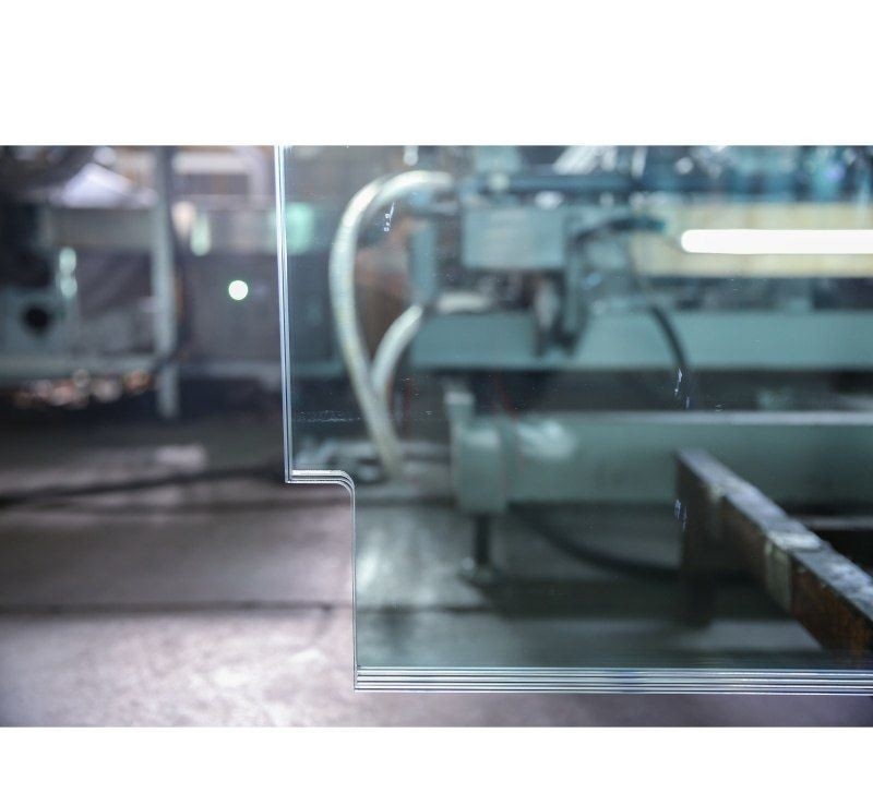 3mm-19mm High Aluminum Full Film Large Arc HD Tempered Glass Screen for Fragment State Ⅲ