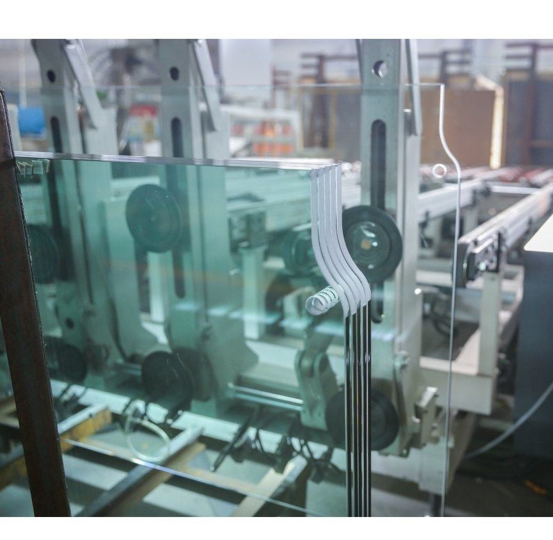 Double Tempered Glazed Aluminium Glass Sliding Door with 5 Years After-sales Service