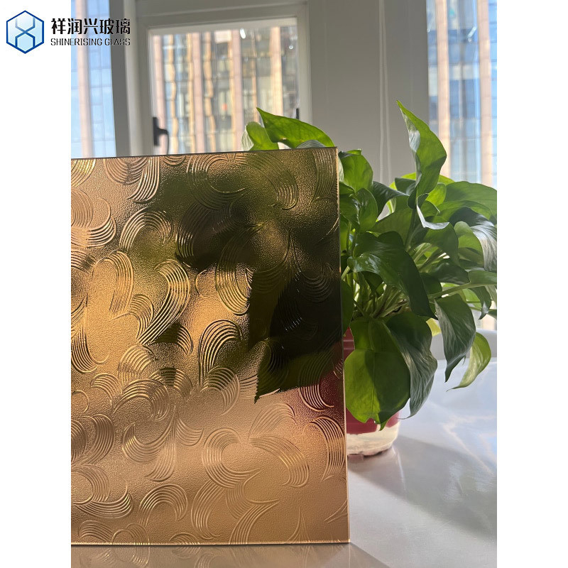 Euro Bronze/Grey Tinted Moru Glass/Pattern Glass for Building Sice as The Customer prime