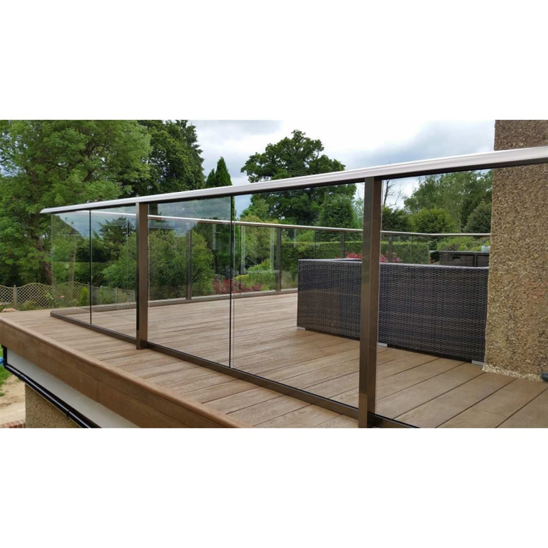 5mm/6mm/8mm/10mm/12mm Super-Tempered Glass for Shower Door/Balcony/Railing/Balustrade