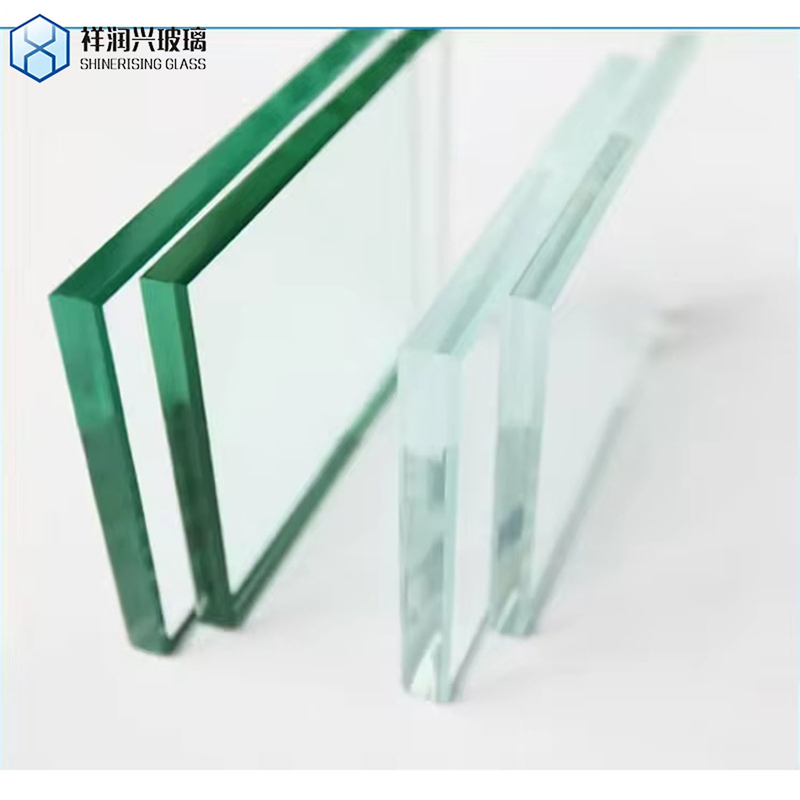 Tempered Glass 4mm 6mm 8mm 10mm 12mm for Frameless Glass Railing Standard GB15763.2-2005