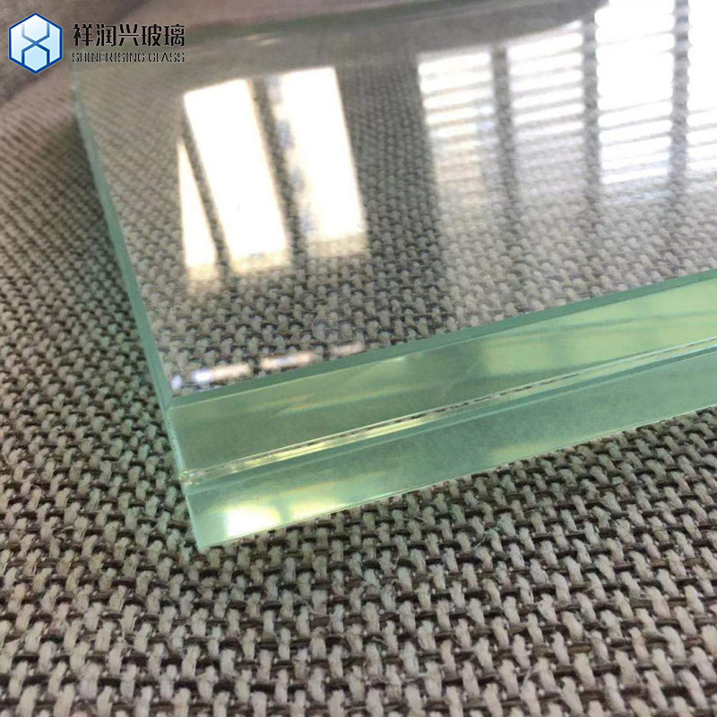 Flat Polished Edge Work End Customized Glass Bathroom Shower Cubicle with SGS Certificate