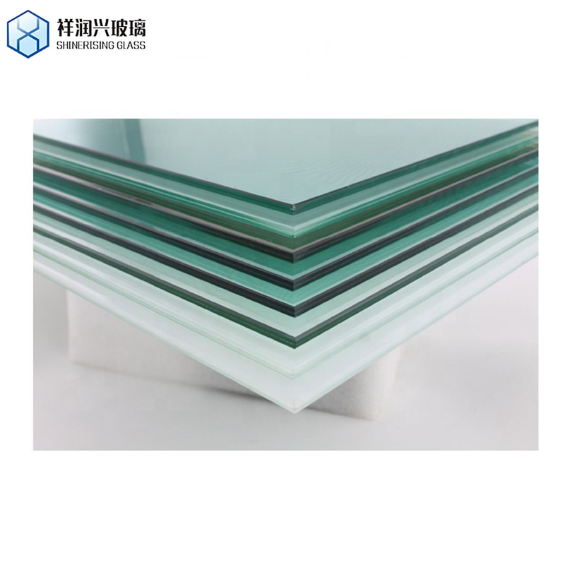 Direct Customization Stainless Steel Sliding Shower Door with Flat Polished Edge Work