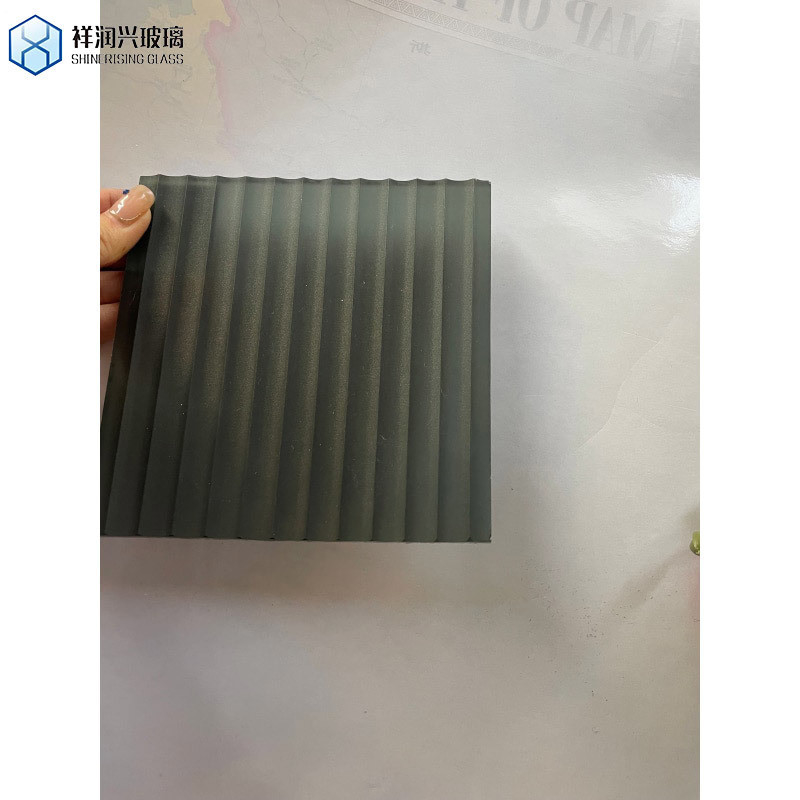 Customized Request Clear/Grey/Bronze Color Figured Moru Glass for Window Furniture Door Part Ion 3mm-8mm Customization