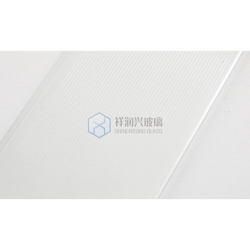 Decorative Glass Patterned Changhong Tempered Door Glass Meets Standard GB15763.2-2005