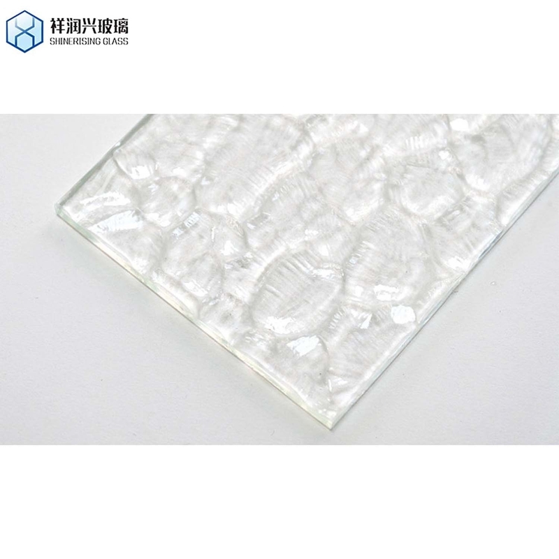 Karatachi Glass Decorative Patterned Figured Glass Partition Textured Art Solid Structure