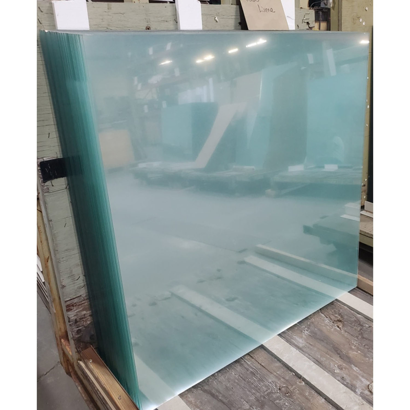 Clear Float 10mm Tempered Glass Safety Toughened Glass with Flat Polished Edge Work