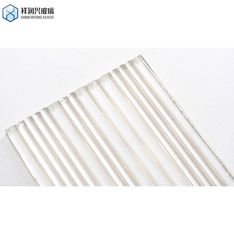 Tempered Glass Figured Patterned Glass for Photovoltaic Panel 2mm 3.2mm Solar Glass