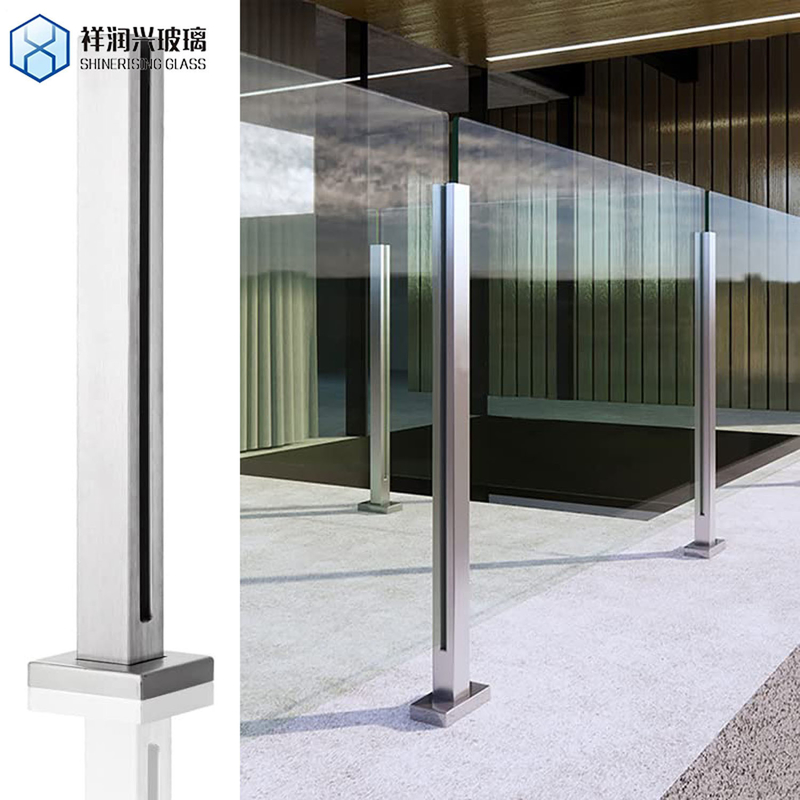 Thick Sheet Glass Building Glass Black Dark Grey Color Float Glass with Customization