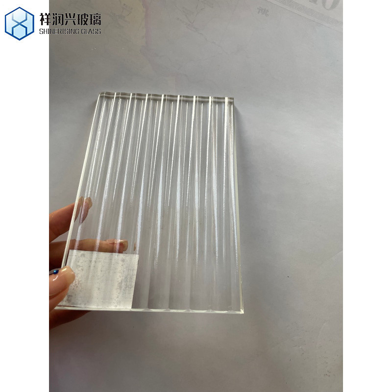 3mm-8mm Clear Flutelite-S Decorative Embossed Pattern Glass for Windows CP-TP Perfect
