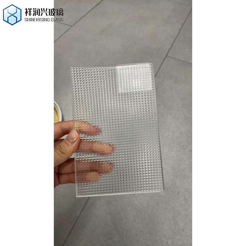3mm 4mm 5mm 6mm 8mm 10mm 12mm Textured Pattern Glass Flute Ribbed Glass Sheet for Your
