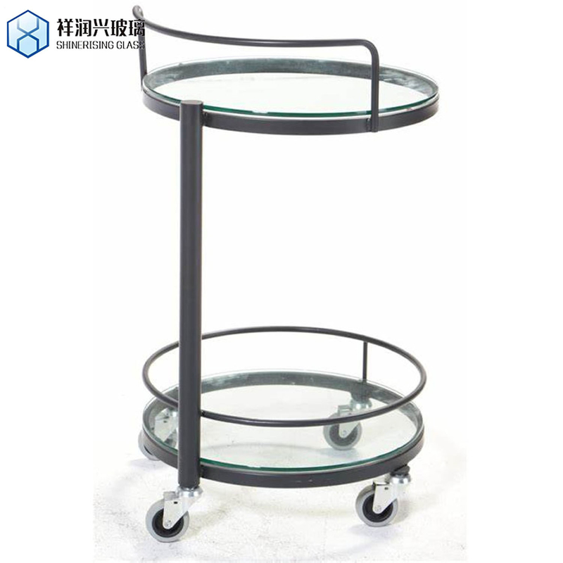 5mm Black Painted Lacquered Glass on Clear Float Glass for Furniture and Decoration
