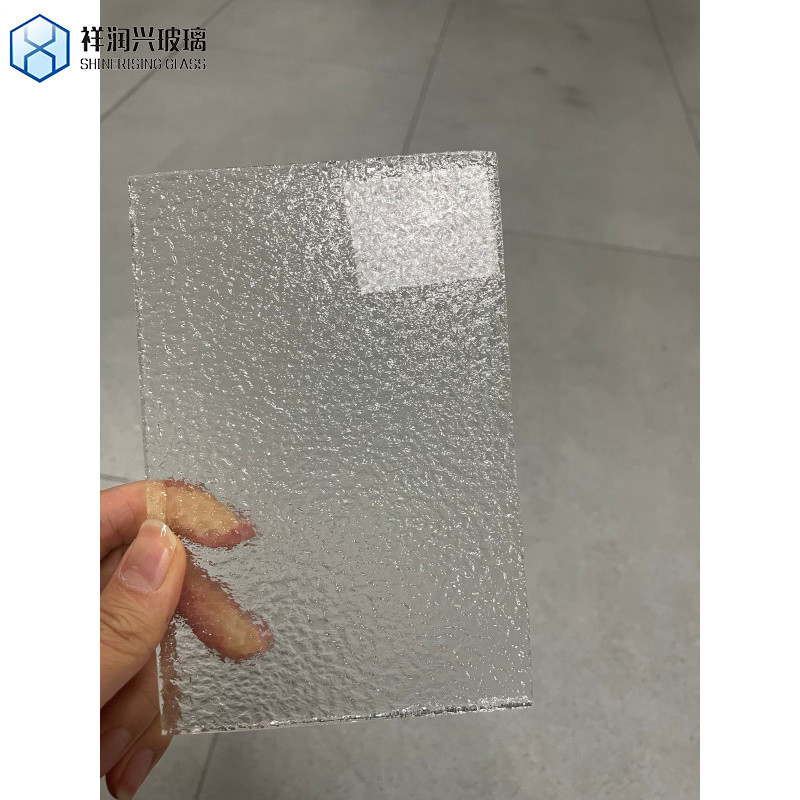 6mm 8mm 10mm Low Iron Toughened Round Groove Ribbed Glass for Partition Float Glass