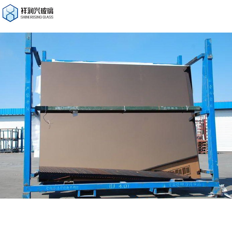 4.0mm Flat Polished Edge Work Simple Style Silver Sheet Glass Mirror Aluminum Mirror Glass