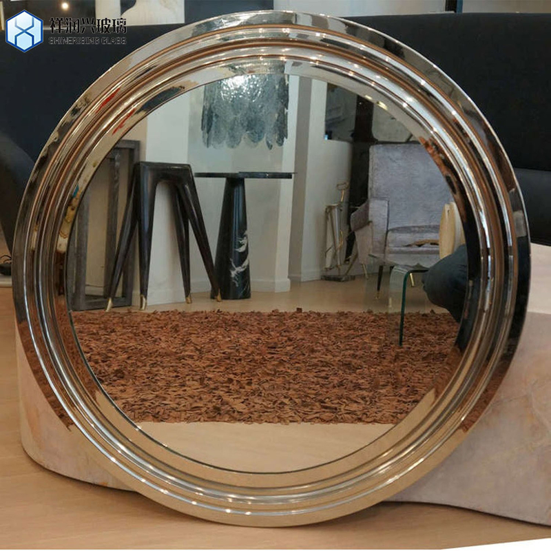 Technique Laminated Customized Request Beveled Mirror Glass Strips for Wall Decorative