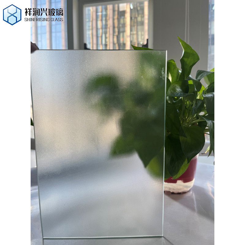 Patterned/Figured Glass for Decoration at Mohs Hardness 7 Processing Option