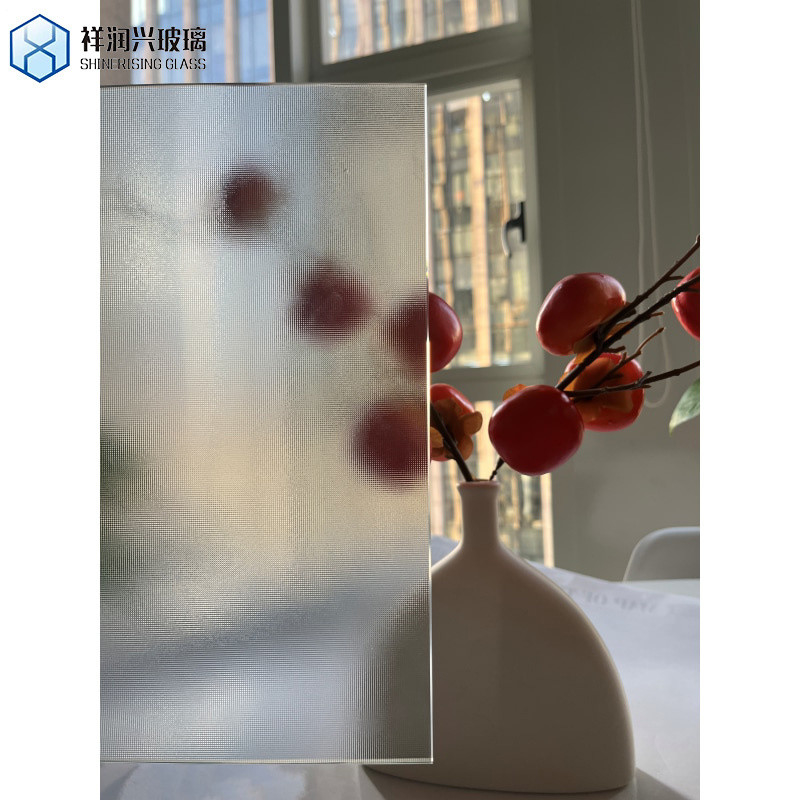 Architecture Decorative Fusing Flat Polished Edge Work Customized Cast Tempered Glass